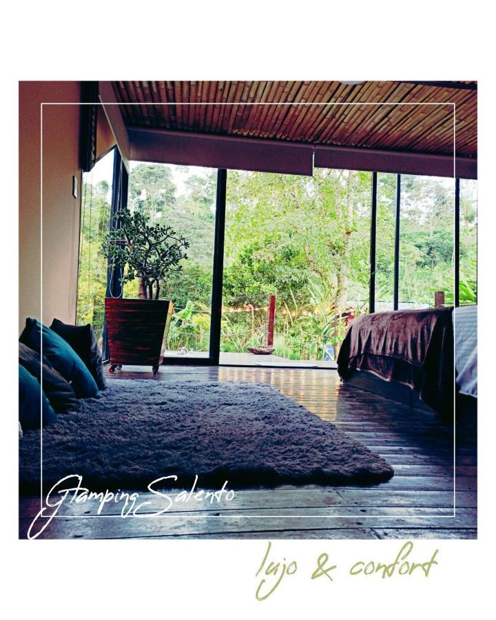 Glamping Salento Con Jacuzzi Climatizado 호텔 외부 사진